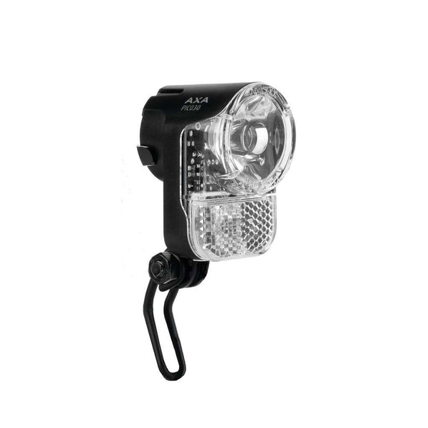 Luz delantera AXA pico 30 Steady auto con interruptor para dinamo de buje