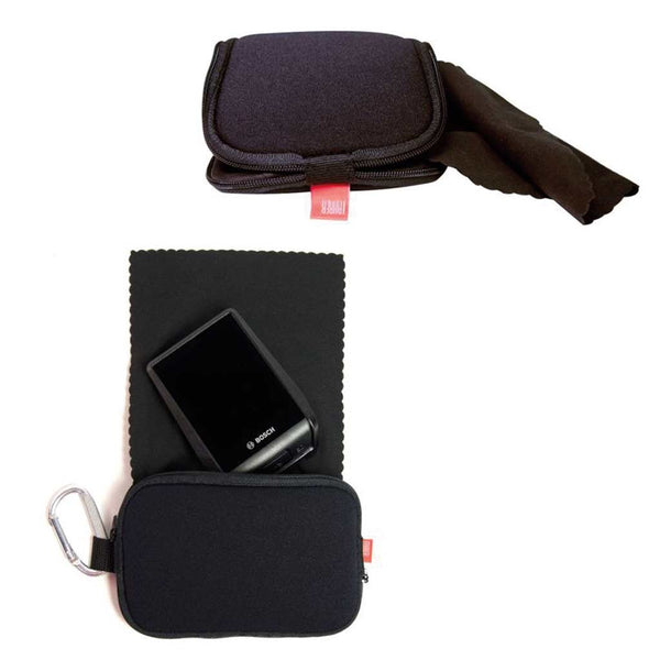 Bolsa protectora Fahrer para pantalla e-bike 16x11 cm negro