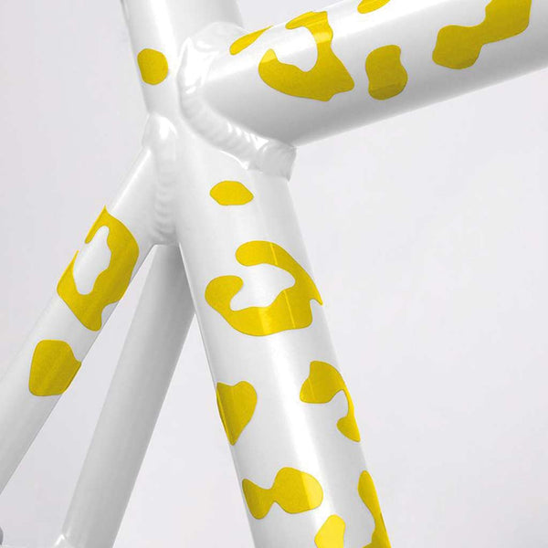 Kit pegatinas reflectantes para bicicleta Bookman Leopardo amarillo