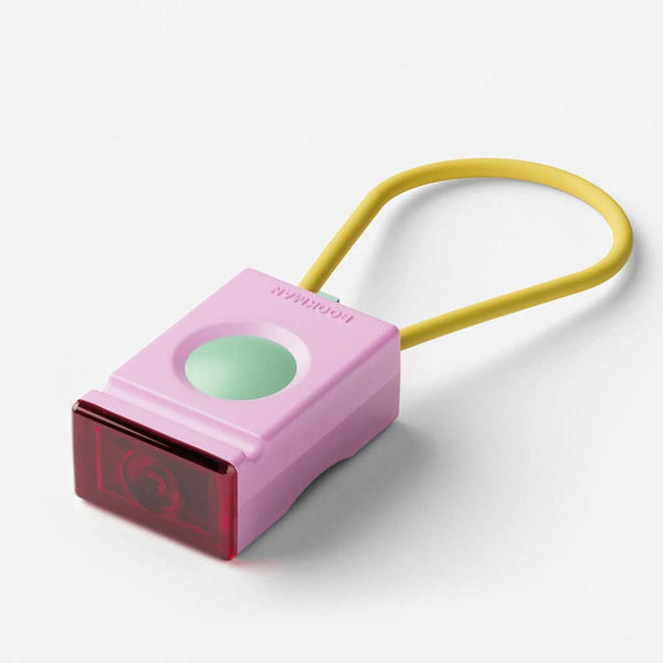 Copia de Luz trasera Boockman Block LED USB rosa