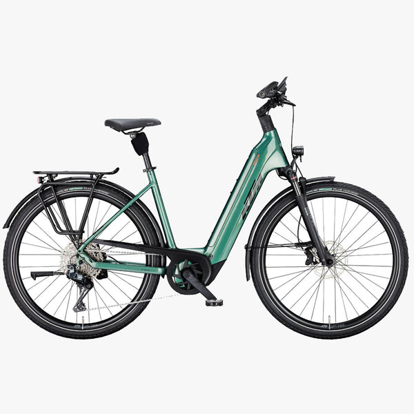 Bicicleta eléctrica de Trekking KTM Macina Style 820 DI2 US Oxygen Green