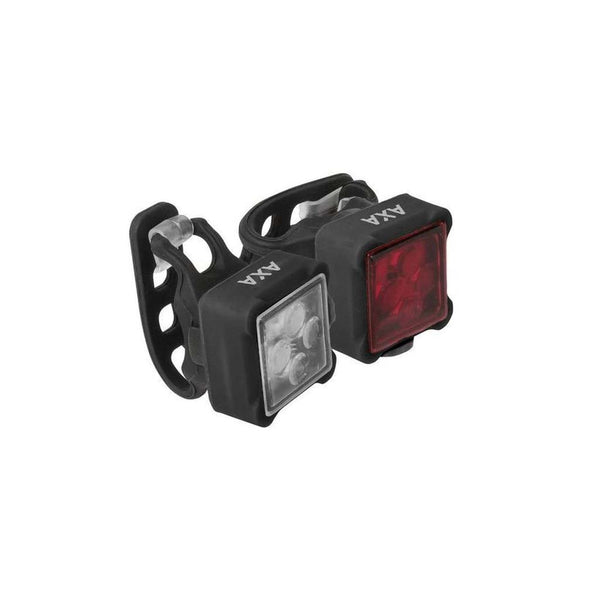Juego de luces AXA Niteline 44-R LED USB negro