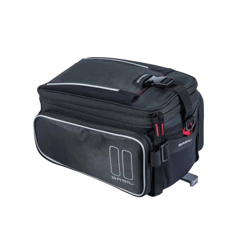 Sacoche de cintre vélo Basil Mali noir 8L - Bagagerie vélo sur La Bécanerie