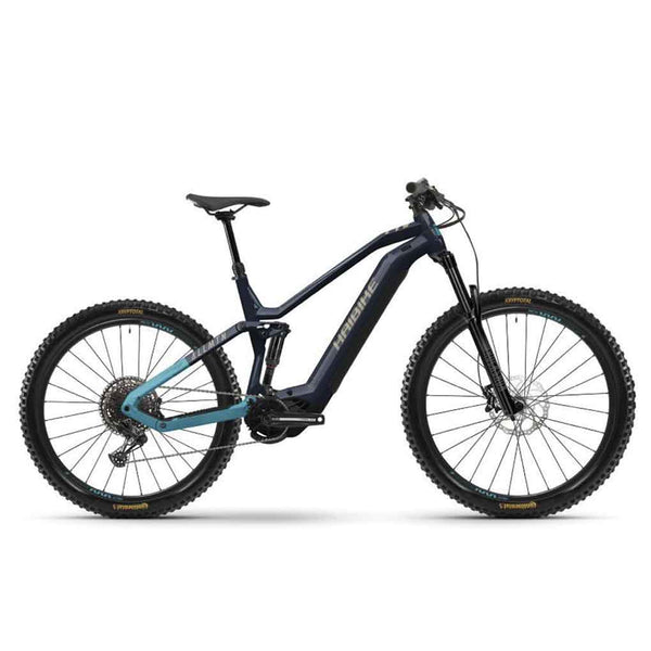 Bicicleta eléctrica Haibike ALLMTN 2 blue/cyan