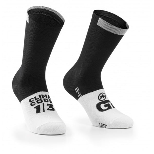 ASSOS GT SOCKS C2 - BLACK SERIES