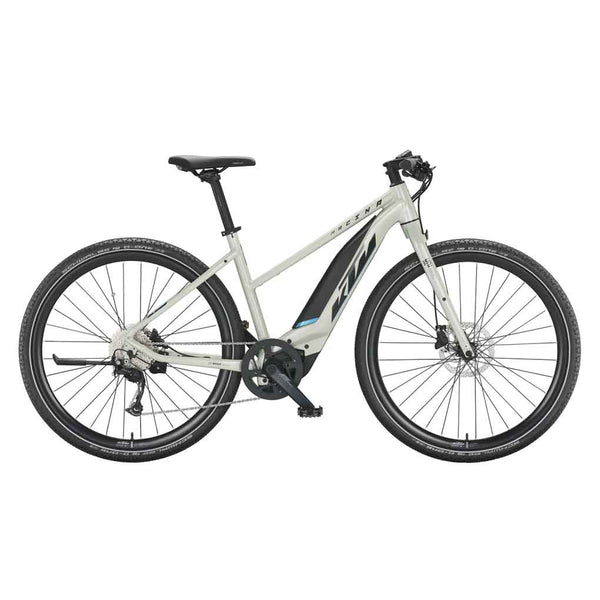 Bicicleta eléctrica Macina Sprint H en Dew Silver (Black+Blue)
