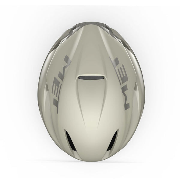 CASCO MET MANTA MIPS BEIGE/GRIS BRILLO