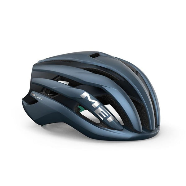 CASCO MET TRENTA MIPS AZUL MARINO/PLATA MATE