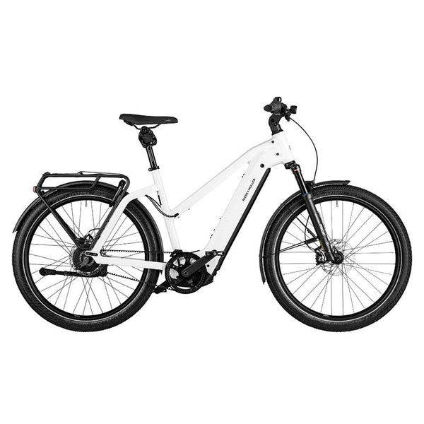 Bicicleta eléctrica Riese Müller Charger4 Vario Blanca