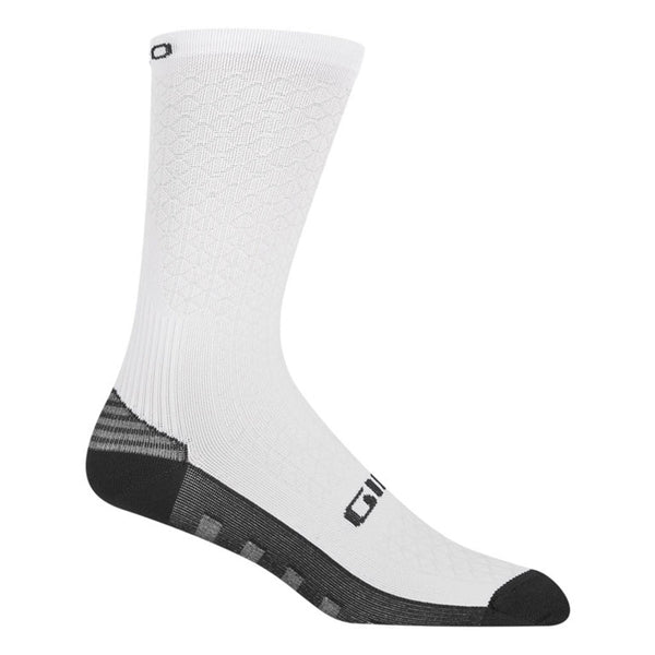 Calcetines GIRO HRC + GRIP - White/Black