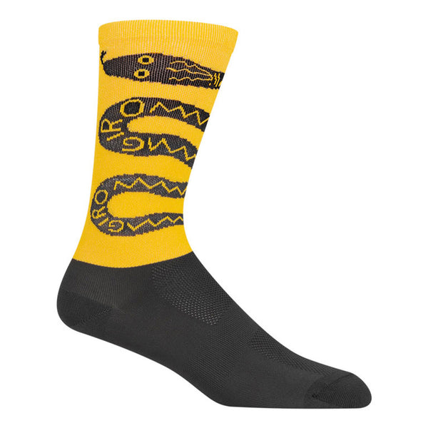 Calcetines Giro Racer High Rise - Ochre Snake