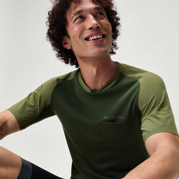 Camiseta GV500 Foyle T: OLIVE GREEN