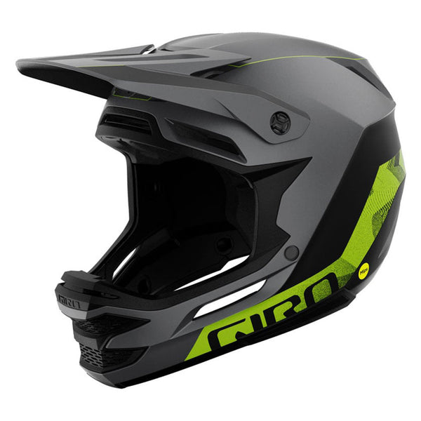 Casco Insurgent Spherical - Matte Black/Anodized Lime