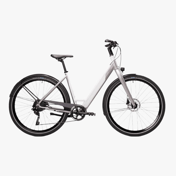Bicicleta eléctrica Urbana Coboc Kallio RGB Cloud White – Neo Silver, metallic
