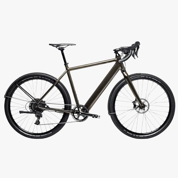 Bicicleta eléctrica Urbana Coboc Torino Tour Silent Green- metallic