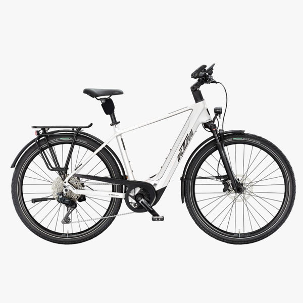 Bicicleta eléctrica de Trekking KTM Macina Style 820 D White