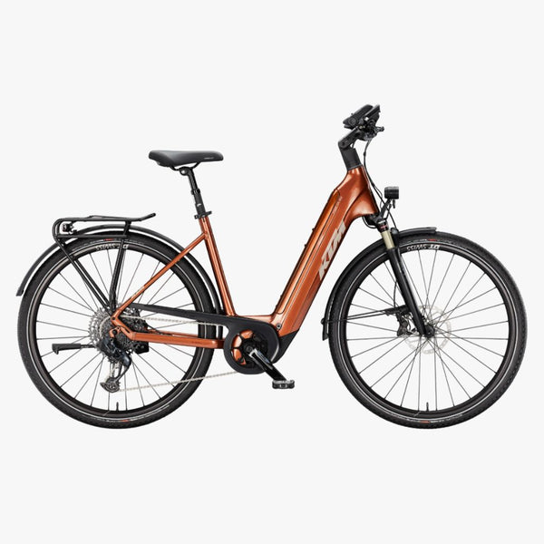Bicicleta eléctrica de trekking KTM Macina Tour CX AXS US Terra