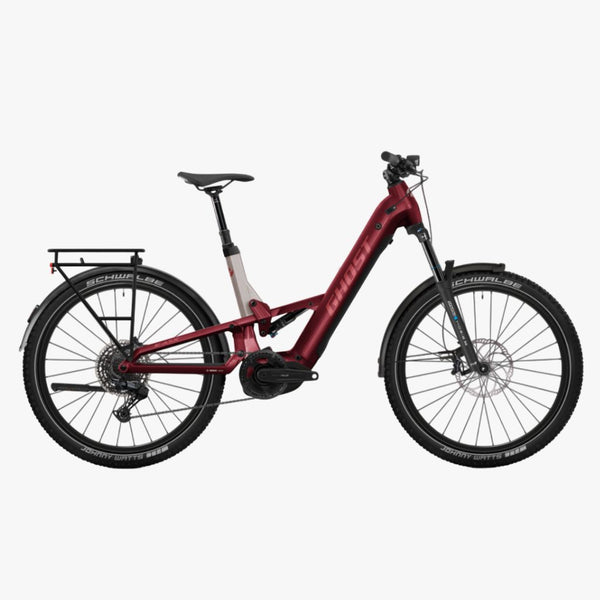 Bicicleta eléctrica de Montaña E-ASX Essential Low EQ rebel red/coffee pebble 2026