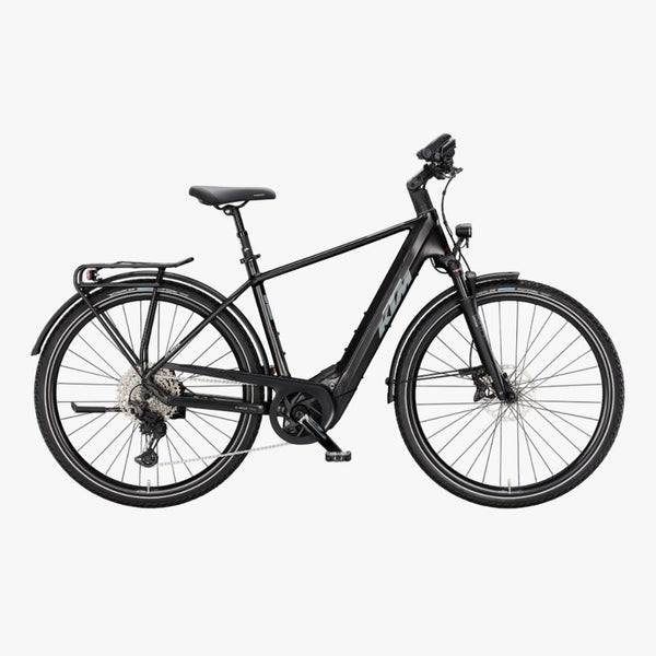 Bicicleta eléctrica de trekking KTM Macina tour CX 820 H Diamond Black