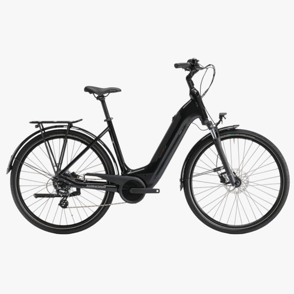 Bicicleta eléctrica Urbana Winora Tria X7 Low mystic black - glossy 2026