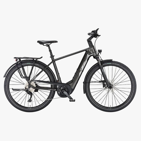 Bicicleta eléctrica de Trekking KTM Macina Style 740 Machine Grey