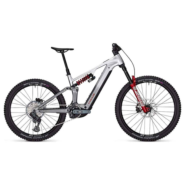 E-MOUNTAINBIKE FULL SUSPENSION Focus SAM2 6.0 Nepalsilver / Steelgrey