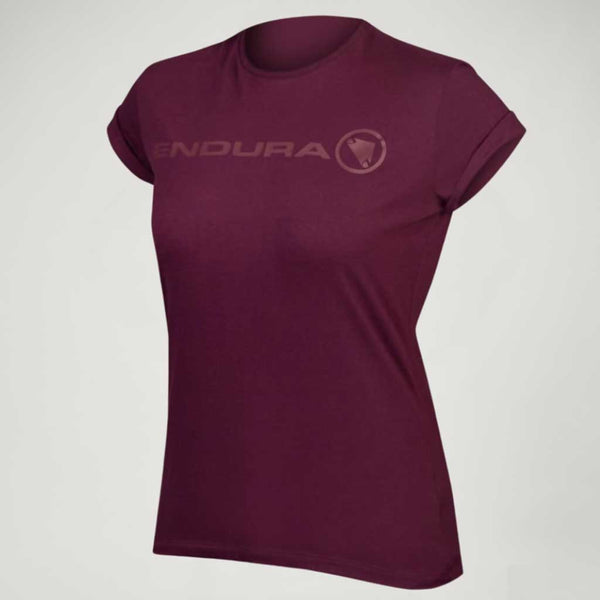 ENDURA CAMISA ONE CLAN LIGHT PARA CHICA: Granate