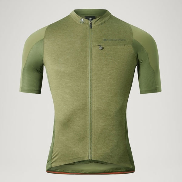 ENDURA MAILLOT GV500 REIVER S/S: OLIVE GREEN