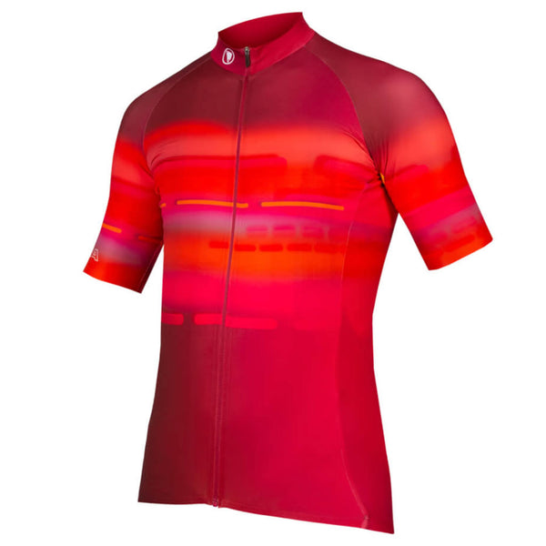 ENDURA MAILLOT M/C VIRTUAL TEXTURE: Rojo