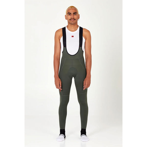 Culotte Con Tirantes Factory Midweight Bib Short Verde - Men