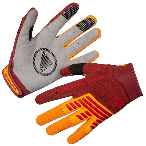 Guante SingleTrack color naranja