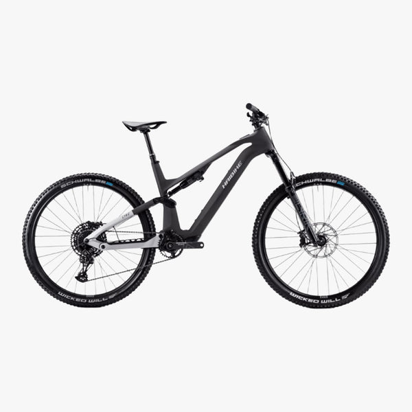 Haibike lyke cf 10 carbon silver-matt