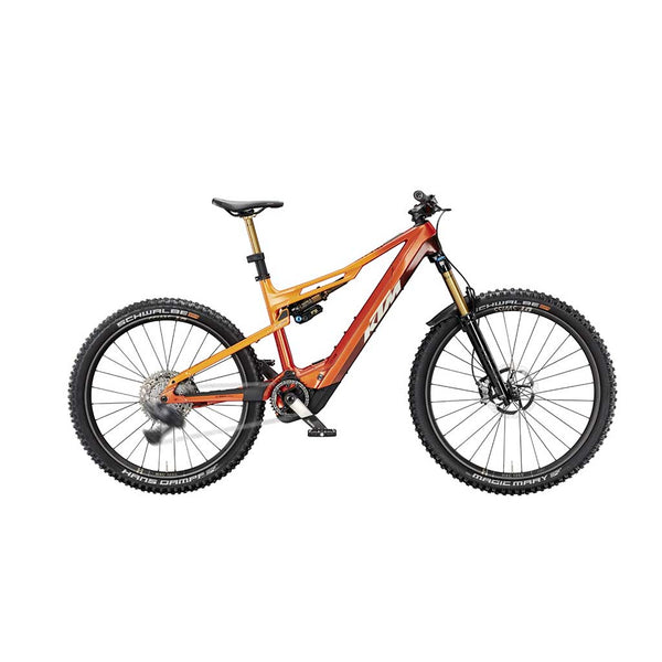 Bicicleta eléctrica KTM MACINA KAPOHO EXONIC BURNT'FRESH ORANGE+CARBON (OPAL WHITE)