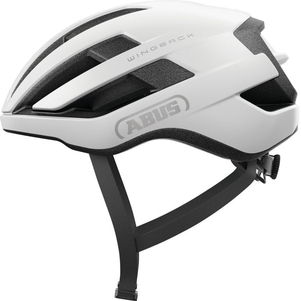 Casco Abus, WingBack polar white