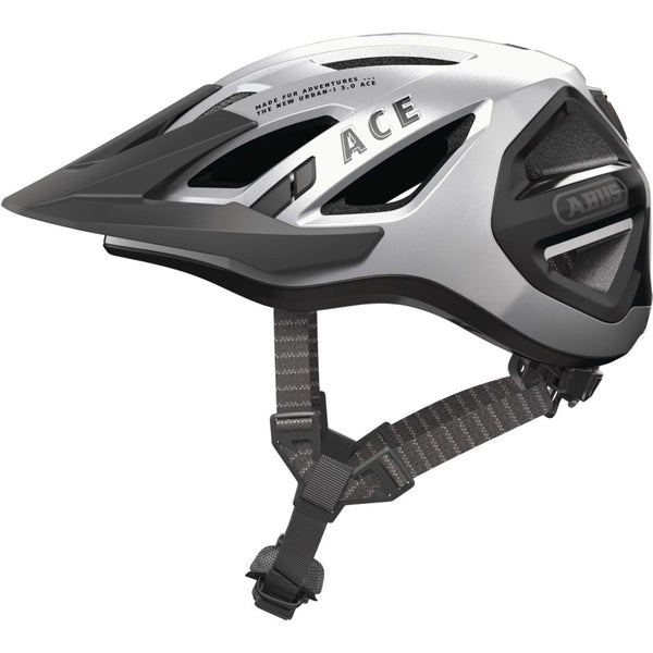 Casco Abus ,Urban-I 3.0 ACE gleam silver