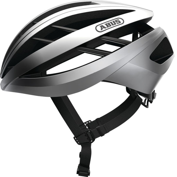 Casco Abus , Aventor gleam silver