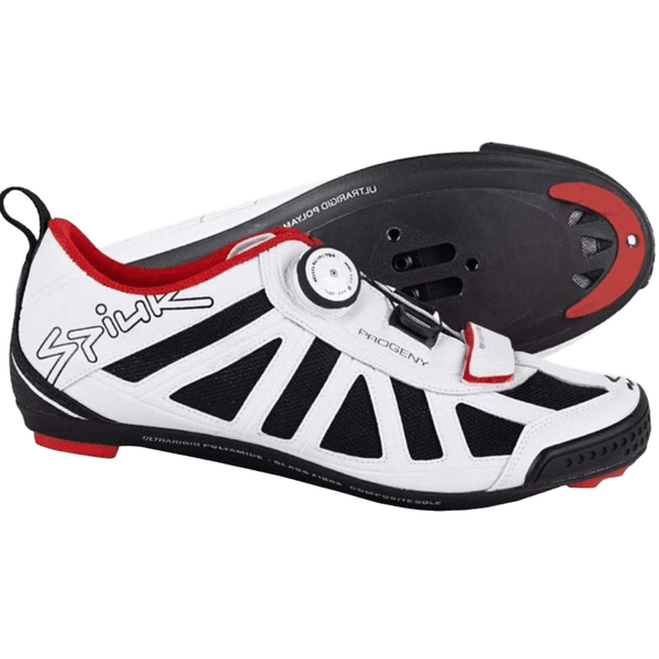 SPIUK ZAPATO BLANCO NEGRO ROJO