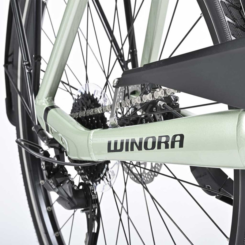 Bicicleta eléctrica Winora TRIA X9 Wave Peppermint