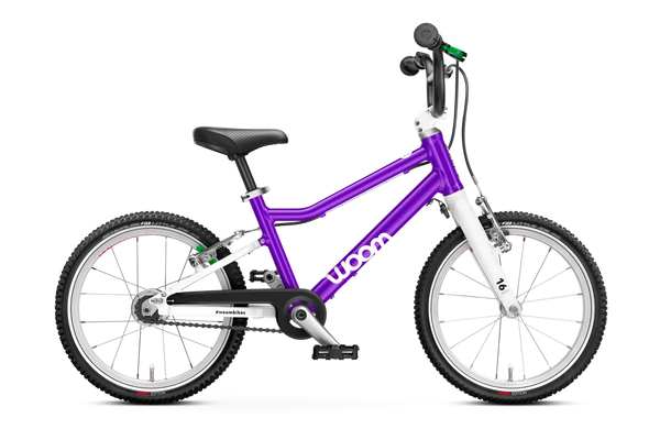 Bicicleta Woom Original 3 Automagic Morada