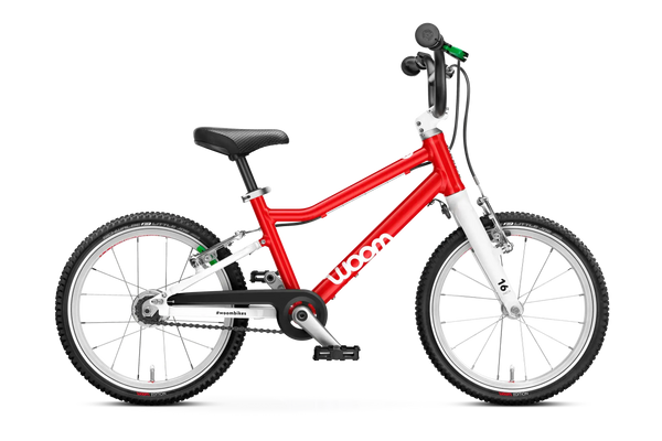 Bicicleta Woom Original 3 Automagic Rojo