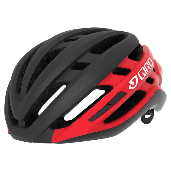 Casco Agilis Matte - Black/Bright Red Fade