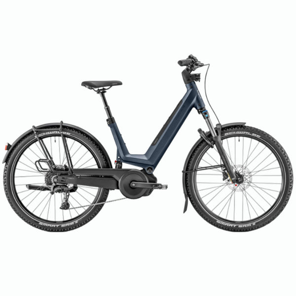 Bicicleta eléctrica de Trekking Moustache Xroad 4 FS Marine Blue Matt Light 2026