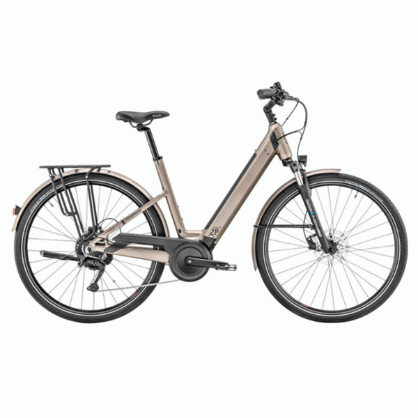 Bicicleta eléctrica de Trekking Moustache Samedi 28 ES Open Titanium Matt 500Wh 2026