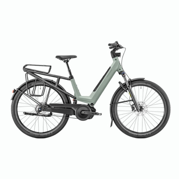 Bicicleta eléctrica Urbana Moustache Mardi 27.4 FS Green Argile Metal Suspected 600Wh 2026