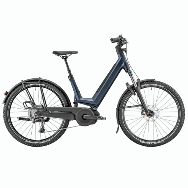 Bicicleta eléctrica de Trekking Moustache Xroad 6 FS Marine Blue Matt Light 600Wh 2026