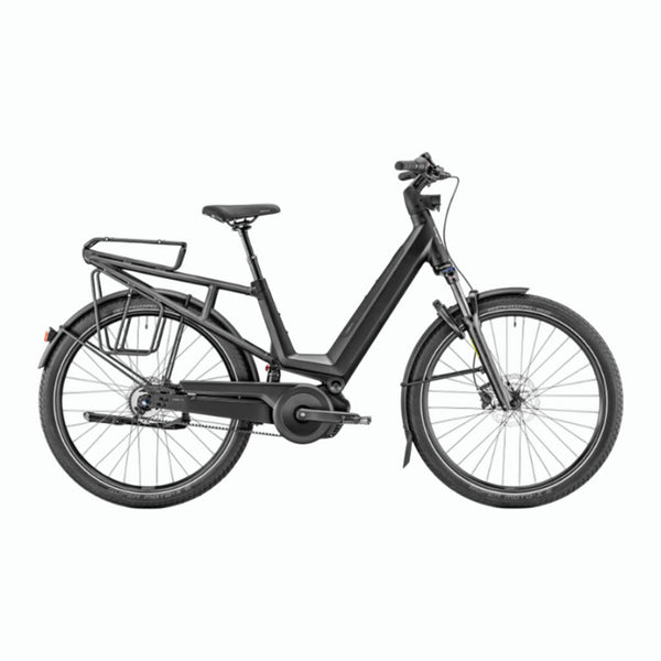 Bicicleta eléctrica Urbana Moustache Mardi 27.4 FS Black Matt Suspended 600Wh 2026