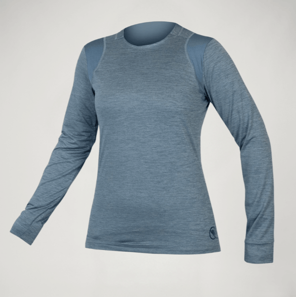 ENDURA Maillot de manga larga SingleTrack - Azul