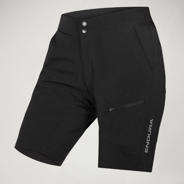 Pantalón corto Hummvee Lite con forro - Negro