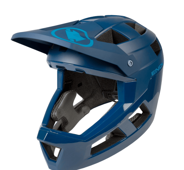 SingleTrack Full Face Helmet - Blueberry