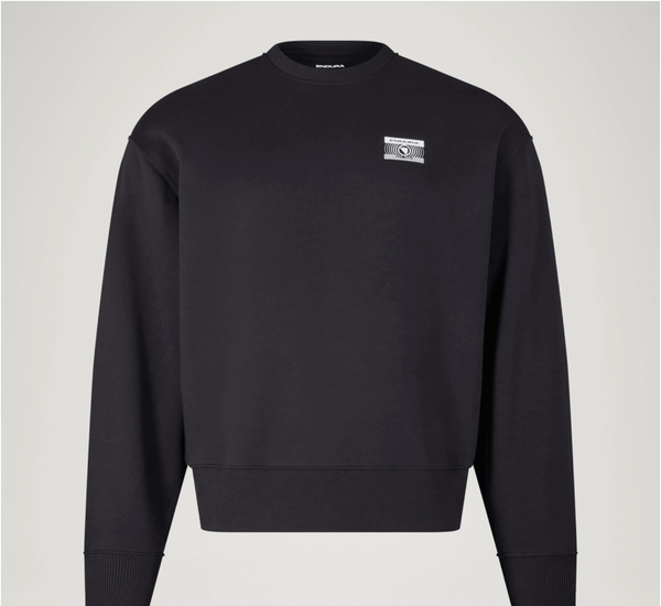 Sudadera unisex 'Digilogo' - Negro